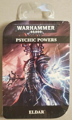 Psychic Powers Eldar Warhammer 40k (Free Shipping)