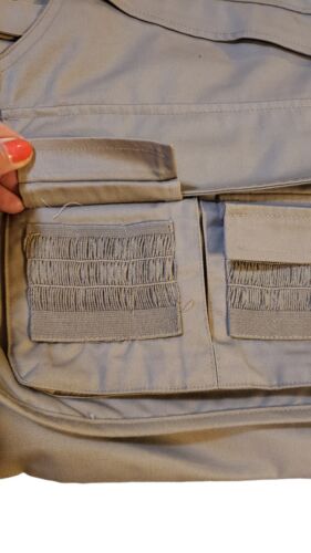 Master Sportsman Khaki Fishing Hunting Outdoors Rugged Gear Vest Fathers Day XL - Picture 9 of 21