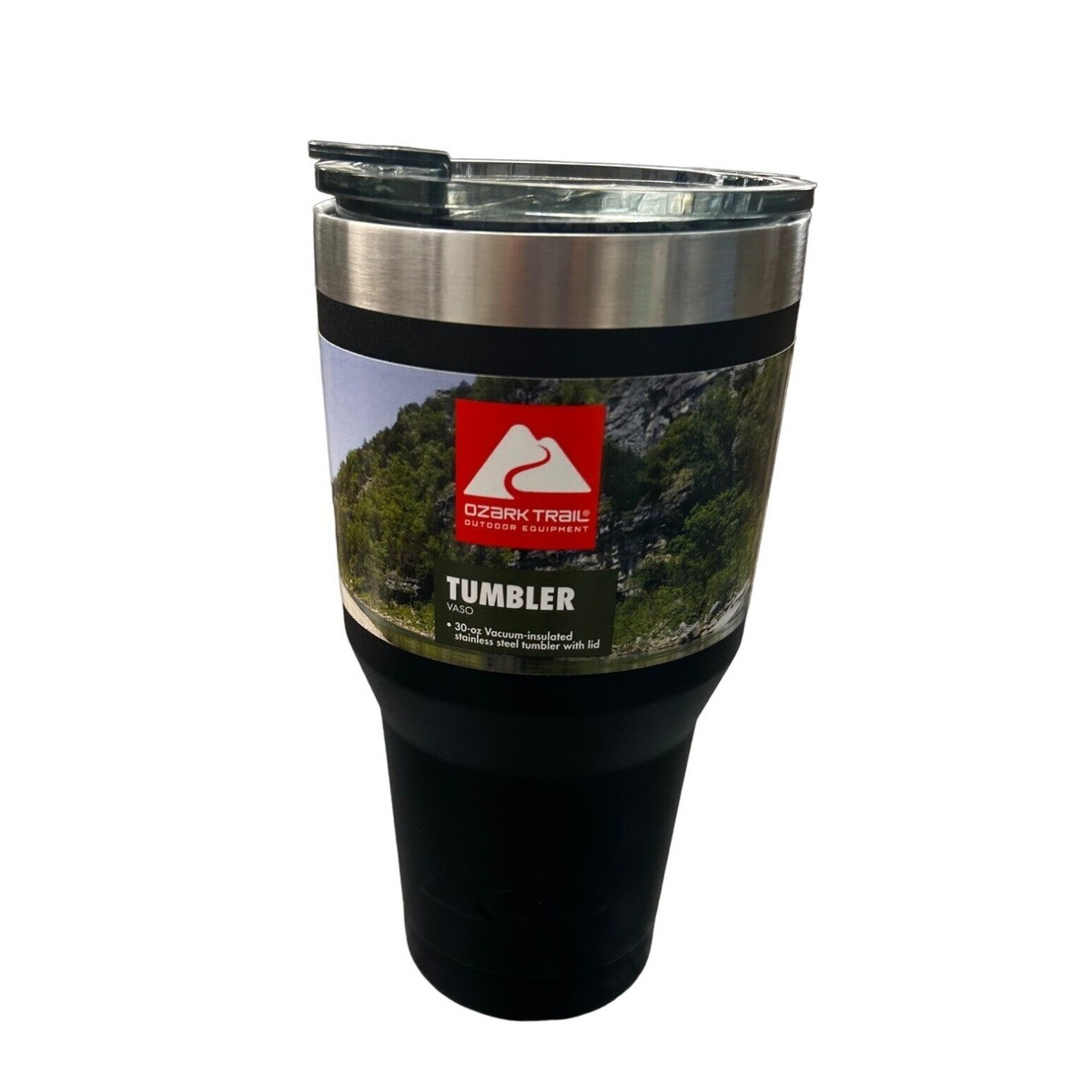 Ozark Trail 30 oz Vacuum Insulated Stainless Steel Tumbler Black