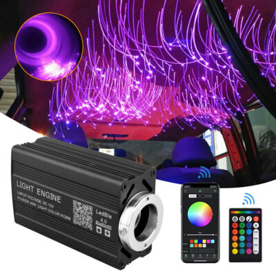500pcs Fiber Optic Car Home Headliner Starlight kit Roof Ceiling Lights w/Remote
