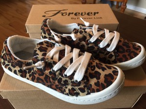 forever link leopard sneakers