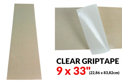 Clear Griptape 9" von Vamos / Skateboard, Oldschool, Cruiser Decks 9" Grip Clear