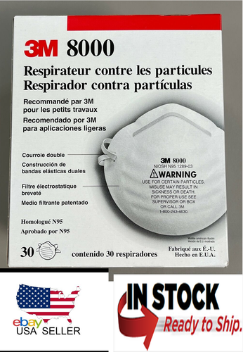 Buy 3m 8000 Particle Respirators N95 Mask 30 Pack 12 03 Made In Usa New Online At Lowest Price In Chad Buy 3m 8000 Particle Respirators N95 Mask 30 Pack 12 03 Made In Usa New Online At Lowest Price In Chad