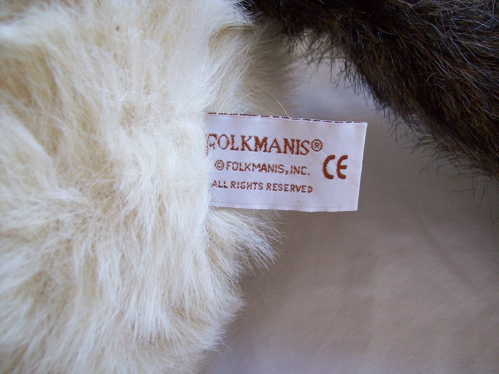 Vintage Folkmanis Life Like German Shepherd Plush Dog Hand Puppet 39