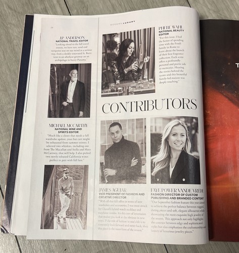 Modern Luxury Miami Magazine September 2024 “The Style Issue” Brand New - Foto 10 di 14