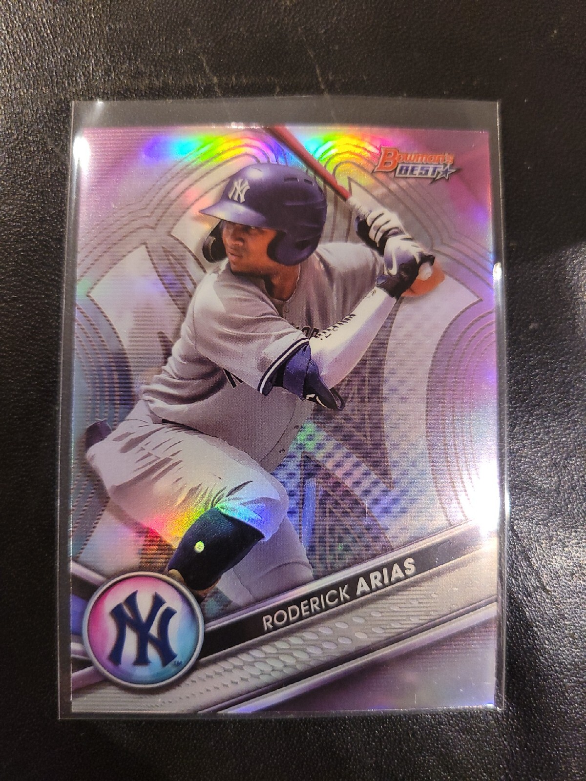 2022 Bowman's Best RODERICK ARIAS New York Yankees Top Prospect TP-13 Refractor