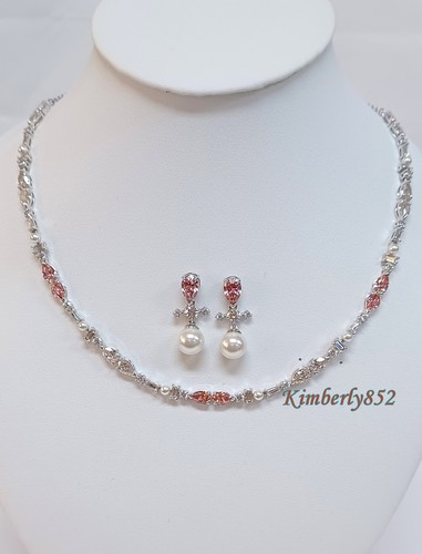 Swarovski Perfection Set Necklace/Bracelet/Earrings Crystal RHS NEW 5515515 - Picture 6 of 17
