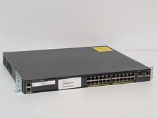 Cisco WS-C2960X-24PS-L Ethernet Switch Mgmt Console, Catalyst 2960-X Series