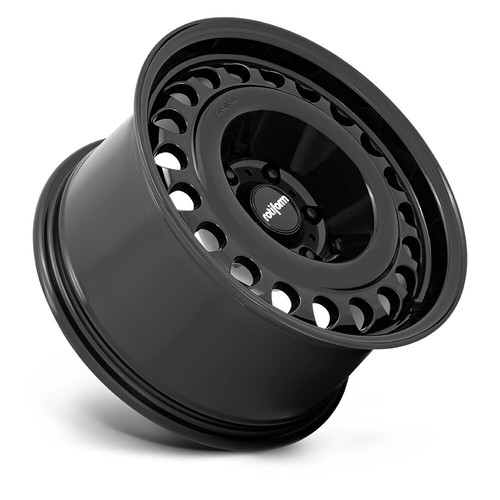 18x9 +25 Rotiform STL R191 5x130 Gloss Black Wheels (Set of 4) - Picture 2 of 3