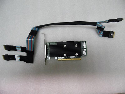 DELL POWEREDGE R740xd 24B SERVER SSD U.2 NVMe PCIe EXTENDER CARD 95K27 KIT