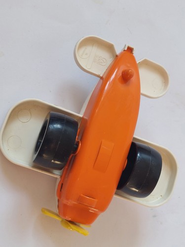 vintage plastic airplane by Jean W.Germany - Picture 5 of 11