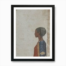 Egyptian Woman 2 Art Print Framed Wall Art Poster Canvas Print Picture