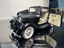 1932 Ford Deuce Coupe Diecast Hot Rod Model with Flames — listing 6