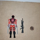 Gi-Joe Venom Vs Valor RAZOR TROOPER action figure W/Accessories 2004 Hasbro-READ