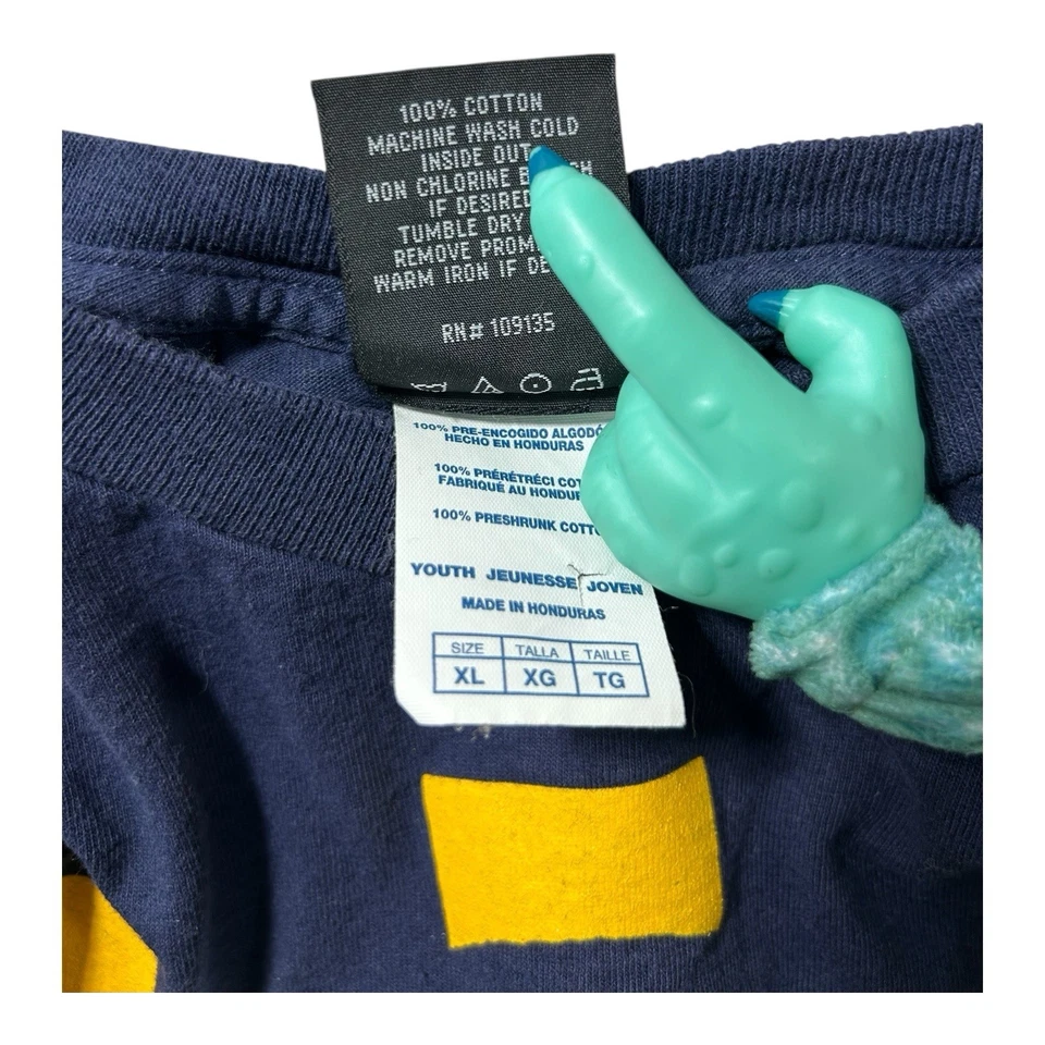 Deron Williams D-Will Utah Jazz Basketball Blue Vintage T Shirt Youth Size XL - Image 3 of 4