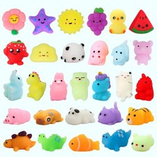 30 Pack Squishy Toys, Kawaii Squishies Party Favors for Kids 4-8 8-12 Treasure..