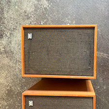 Wharfedale Bookshelf Speakers Pair 2.0 Wired Wood Cabinets Brown/Black
