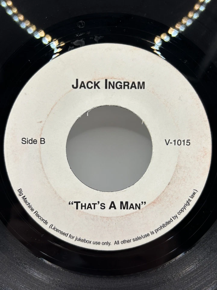 Taylor Swift Love Story Jack Ingram  Rare 45 Vinyl Jukebox - Image 2 of 2