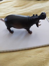 Terra by Battat Hippopotamus Plastic Figurine Collectible Toy