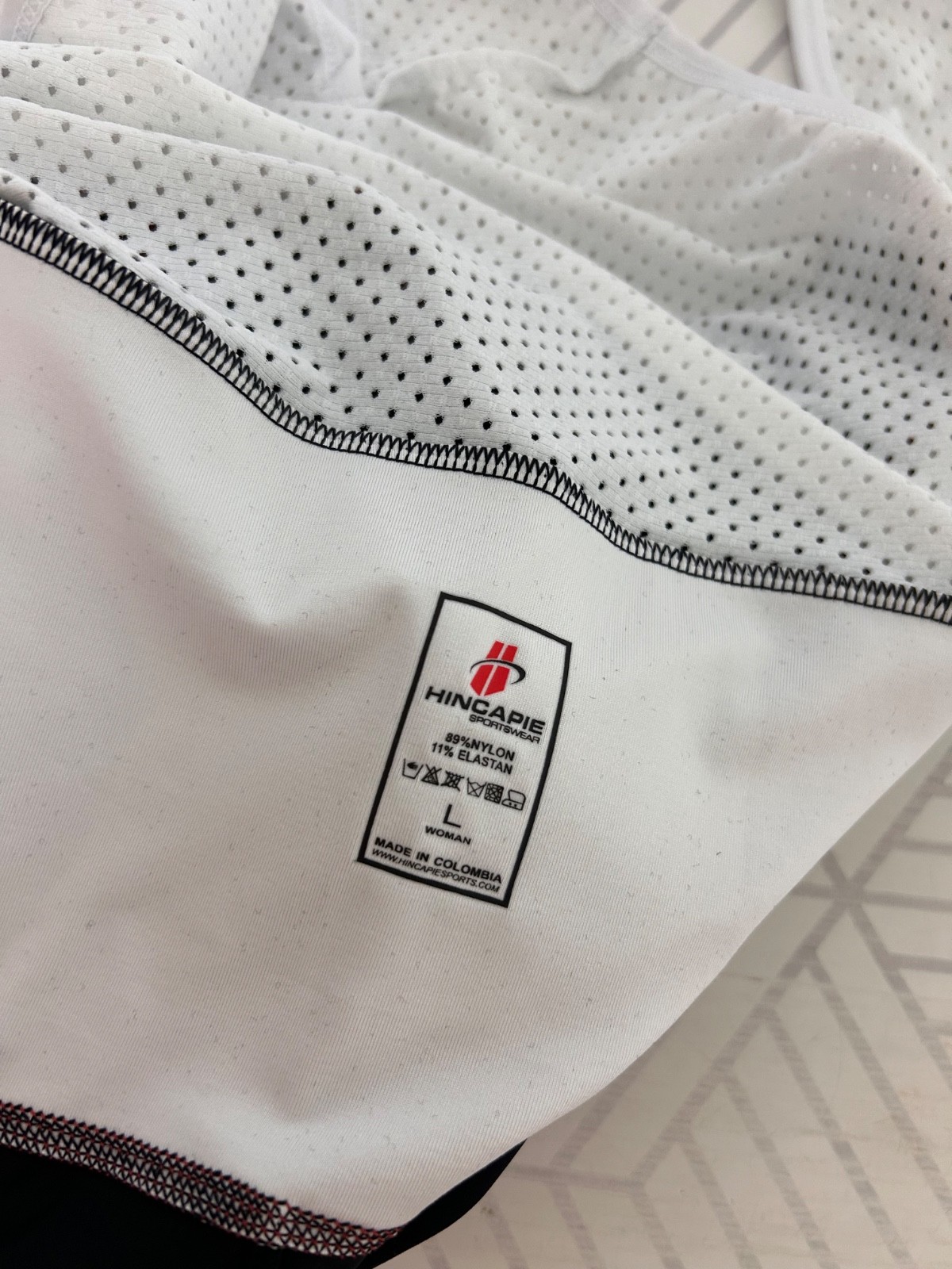 NWT Hincapie Cycling Bib Shorts Women's size Large Calvin University c