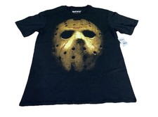 FRIDAY THE 13TH Jason Voorhees Mask Shirt Small 34/36 18.5x28.5 NEW With Tag