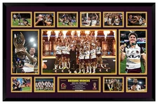 2025 NRL Premiers Brisbane Broncos Photo Poster Framed Memorabilia