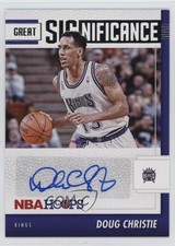 2021-22 Panini NBA Hoops Great SIGnificance Doug Christie #GS-DCH Auto 9bp