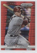 2013 Panini Prizm Target Red Pulsar Prizm Martin Prado #13 o6n