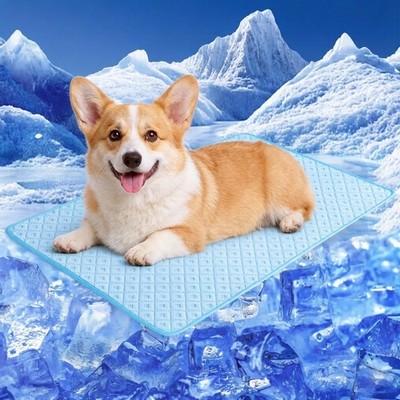 Dog Cooling Mat Breathable Cooling Mat for Dogs(Q-MAX 0.5) Cats Self Cooling ...