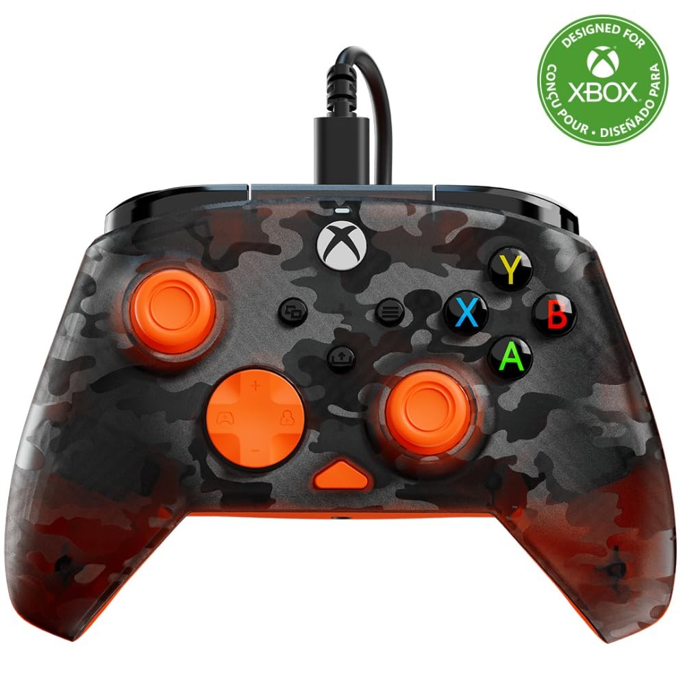Turtle Beach Rematch Core Ghost Camo Zwart/Oranje Bekabel (Not Machine Spacific)