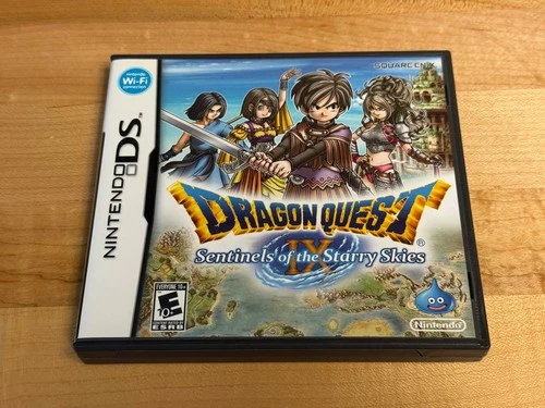 Dragon Quest IX: Sentinels of the Starry Skies (Nintendo DS, 2010) - Complete