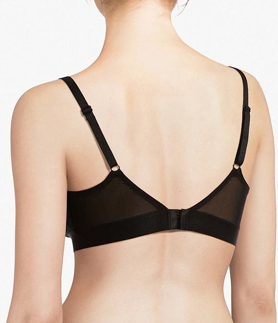CHANTELLE 10A2 BETWEEN THE LINES Full Coverage BRALETTE~ BLACK S NWT $68 - Image 3 of 4