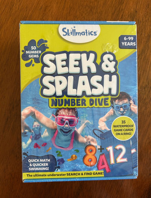 Skillmatics Seek Splash Underwater Search & Find Game For Kids 6 & Up NEW SEALED