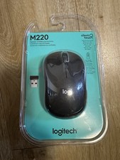 Logitech M220 Silent Touch Mouse 18-Month Battery Life New Black
