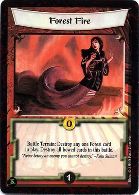 Forest Fire - Honor Bound - Legend of the Five Rings CCG