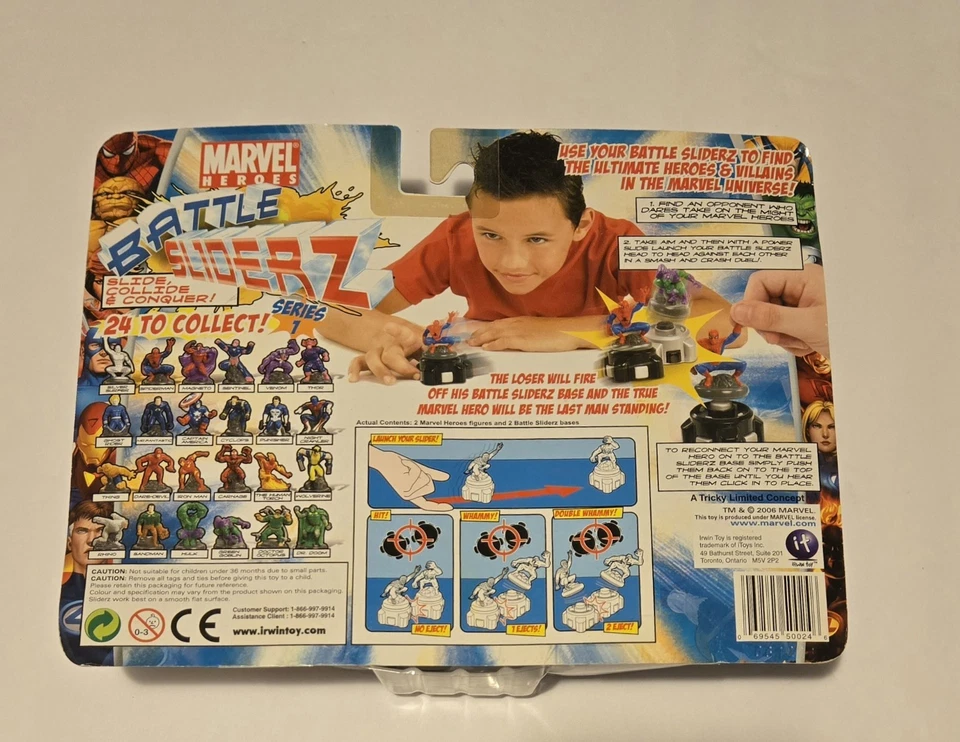 Сорвиголова и Песочный человек (2 упаковки) - Отряд супергероев. СОВЕРШЕННО новый Marvel 2006 - Изображение 2 из 2