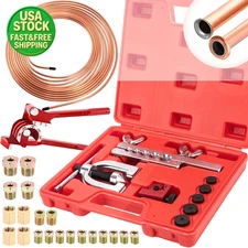 3 16 Brake Line Repair Kit 25Ft Copper Line Flaring Tool Bender Fittings