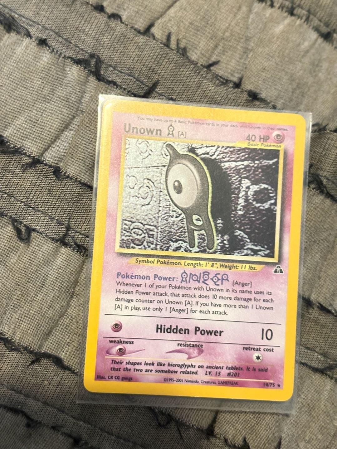Unown 1995-2001 33/75