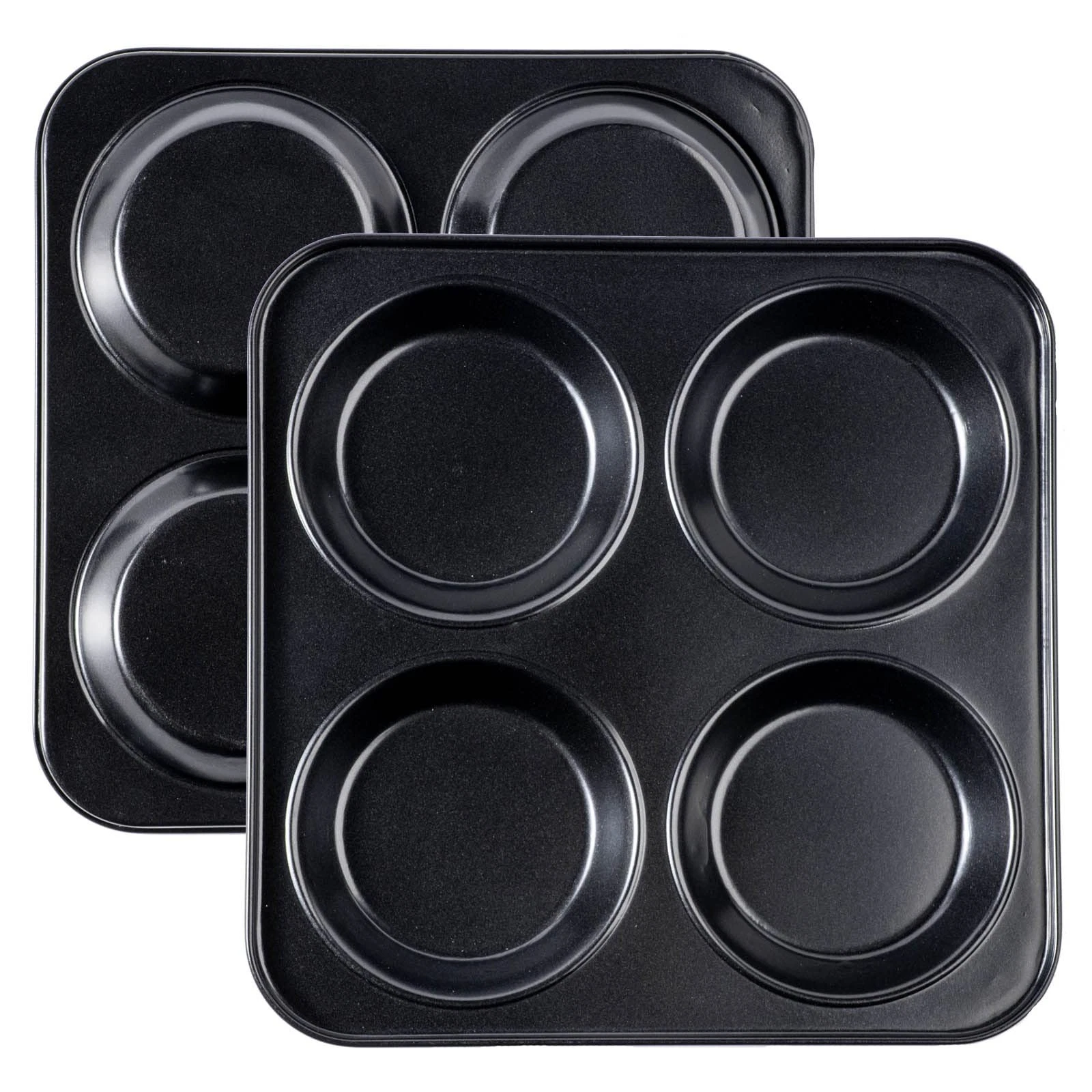 4-Inch Nonstick Yorkshire Pudding Muffin Top Pan Set - 2 Pack