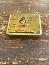 Scatola in latta sigarette Papierosy Egipskit SpecjalineEgyptian Cigarettes 1930