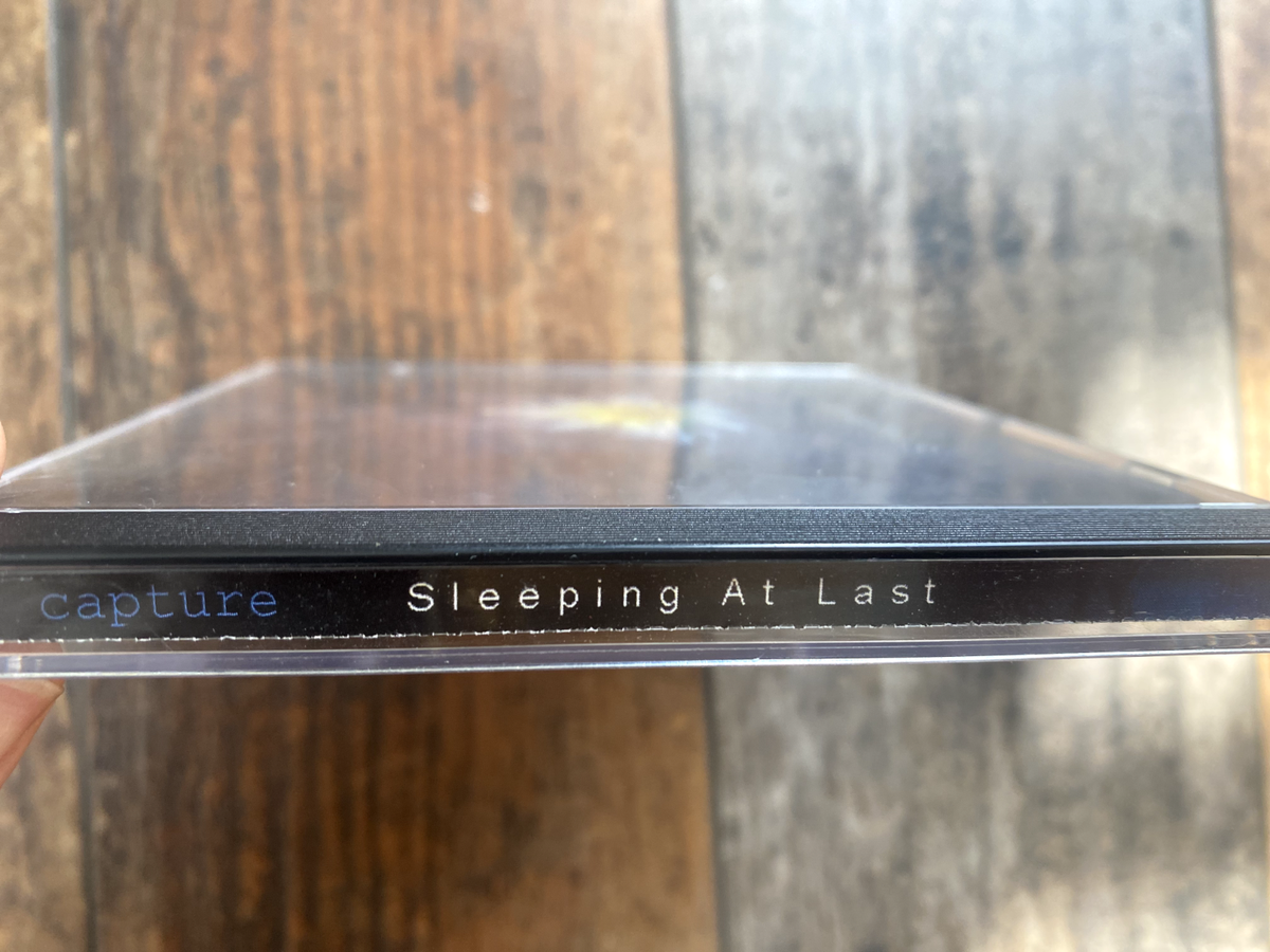 SLEEPING AT LAST - CAPTURE (2000 DEBUT ALBUM) SELF RELEASED DEMO