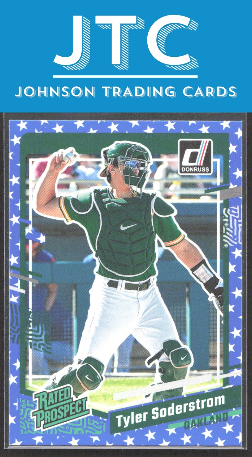 2023 Donruss - Independence Day Tyler Soderstrom Oakland Athletics