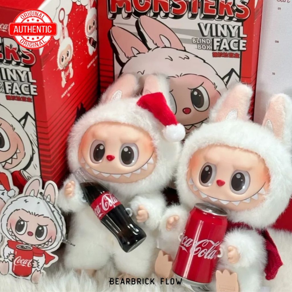 POP MART - THE MONSTERS COCA-COLA Plush pendant NEW SEALED BLIND BOX