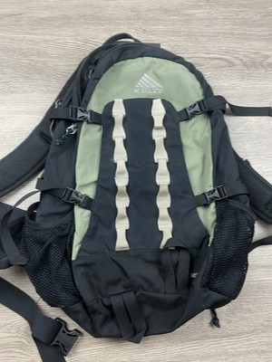 Kelty Apex 22L Hiking Daypack Backpack Black/Green Padded Adjustable Straps
