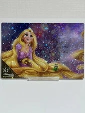 Disney Store Japan 30th Anniversary Postcard Rapunzel Tangled Pascal Holo