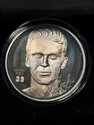 Dominik Hasek NHL Hockey One Troy Ounce .999 Fine Silver Round