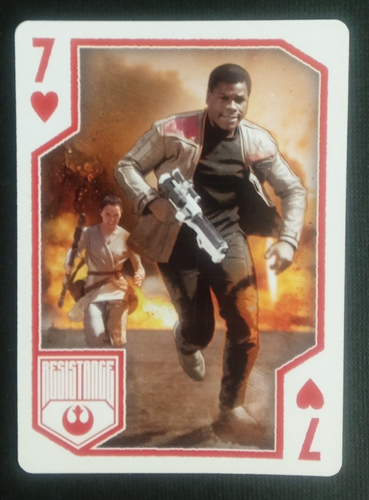 Star Wars Resistance vs. First Order Karta do gry John Boyega 7 serc - Zdjęcie 1 z 2