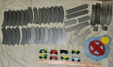VINTAGE Gabriel Busy Railroad Train Loose Mixed Lot Rails Tracks Child Guidance