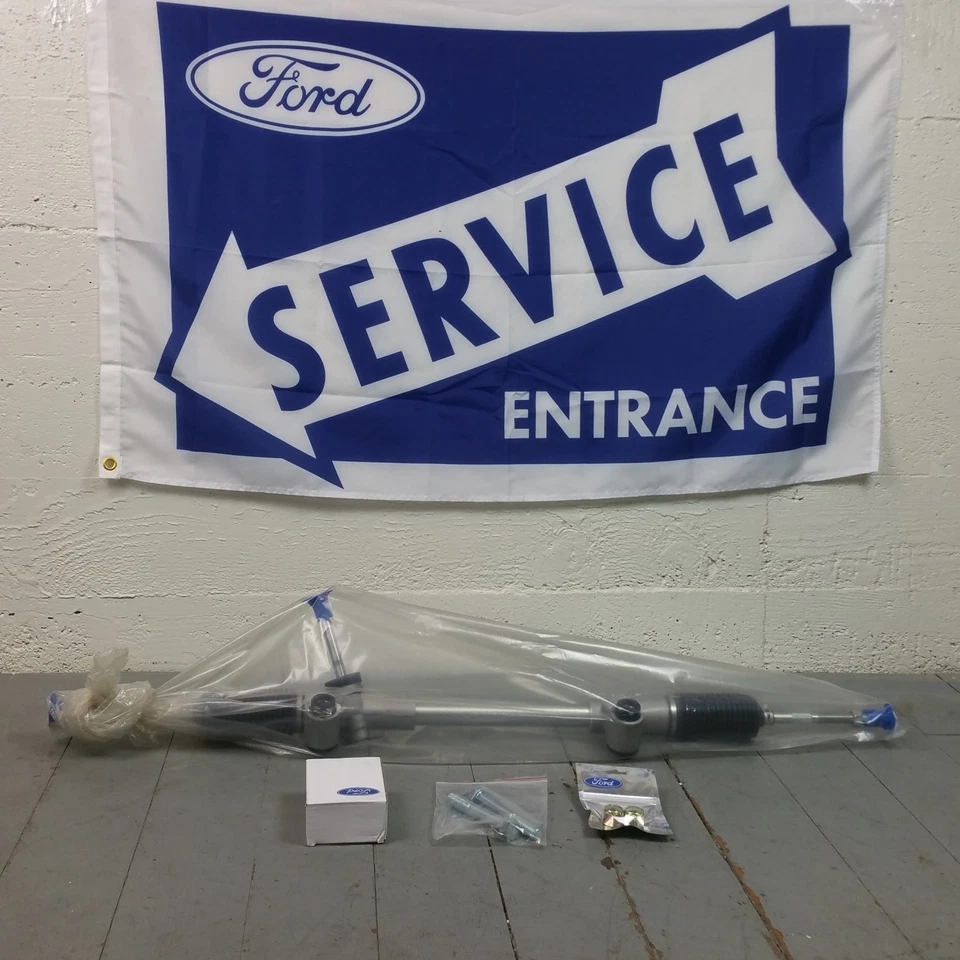 Mustang II IFS 1974-78 conversión manual dirección cremallera y piñón + barras de amarre exteriores Foto 2 de 4