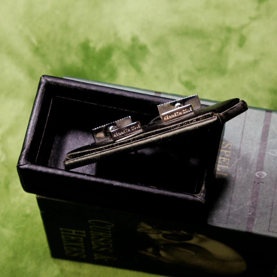 Kenneth Cole Silver Tone Cuff Links - Image 2 of 3